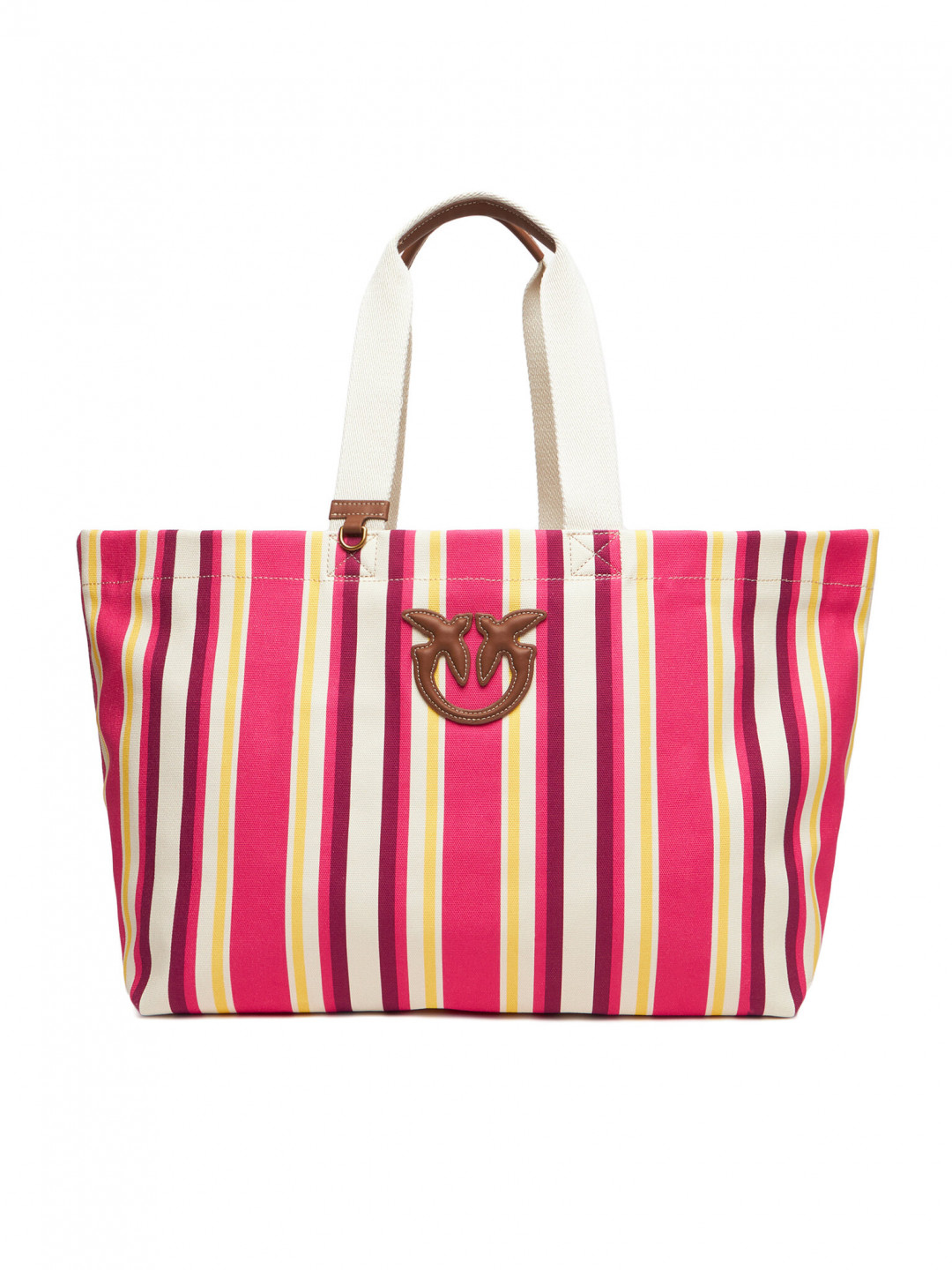 PINKO Kabelka Shopping Bag Extra PE 25 PLTT 104754 A2G5 Růžová